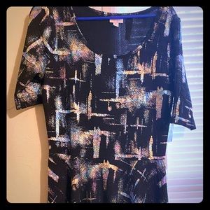 Lularoe elegant Nicole dress XL